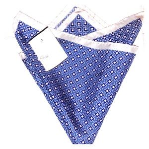 Ryan seacrest 100% silk pocket square